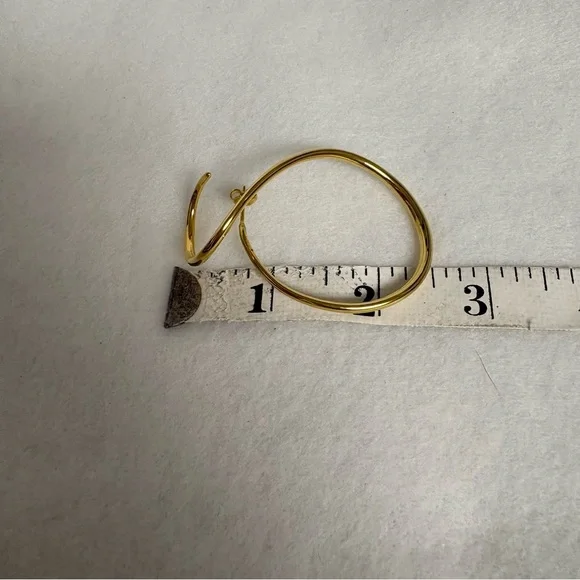 CHARLOTTE CHESNAIS Single Gold Vermeil Boucle D'oreille Looping Earring - Picture 2 of 15